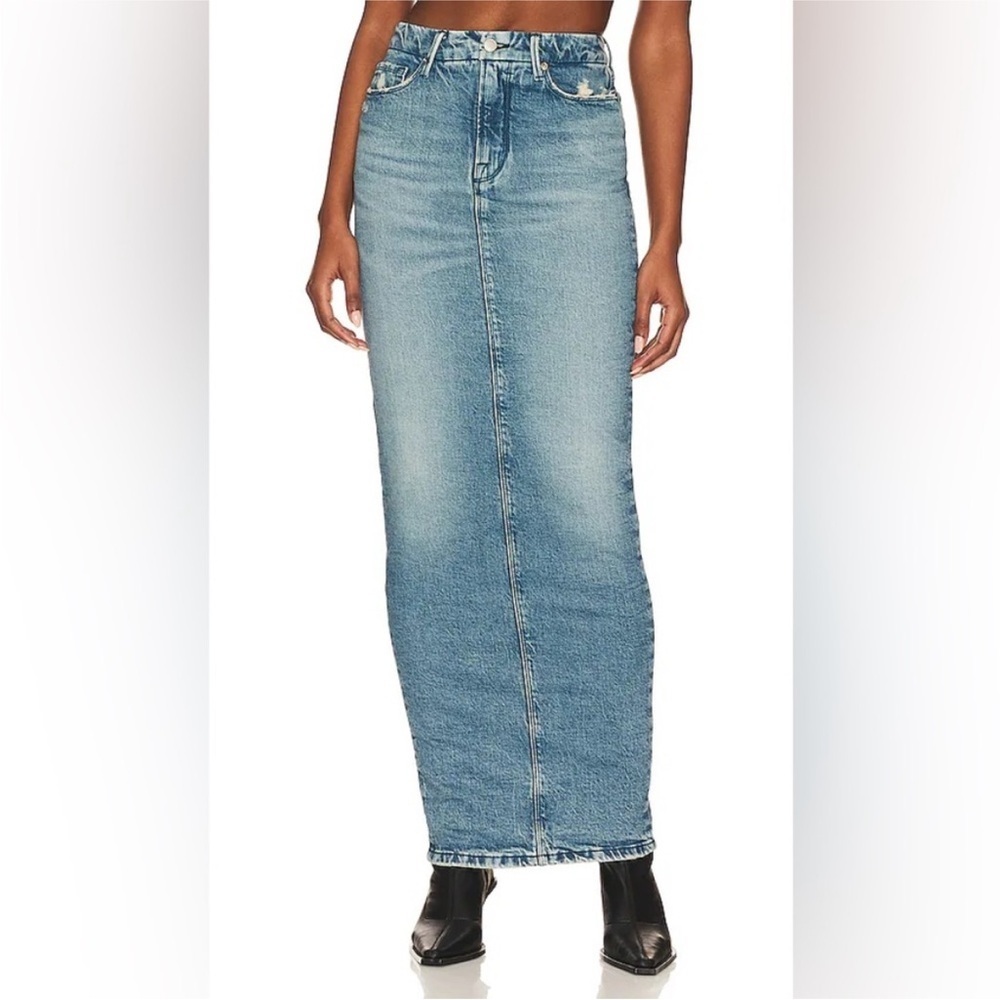NWT Good American Tube Maxi Skirt | Size 8/29 | Indigo554